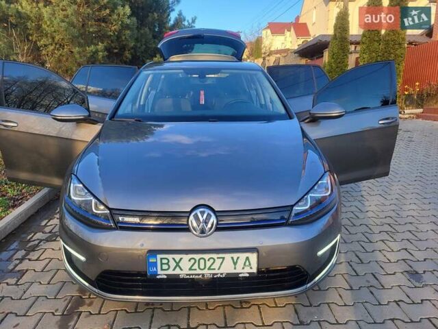 Сірий Фольксваген e-Golf, об'ємом двигуна 0 л та пробігом 154 тис. км за 9300 $, фото 81 на Automoto.ua