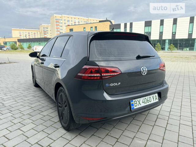 Сірий Фольксваген e-Golf, об'ємом двигуна 0 л та пробігом 121 тис. км за 9000 $, фото 16 на Automoto.ua