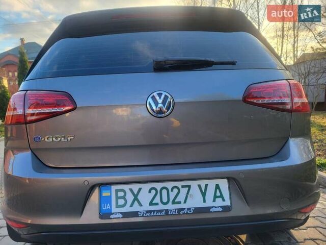 Сірий Фольксваген e-Golf, об'ємом двигуна 0 л та пробігом 154 тис. км за 9300 $, фото 41 на Automoto.ua