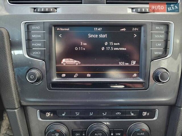 Серый Фольксваген e-Golf, объемом двигателя 0 л и пробегом 98 тыс. км за 9300 $, фото 53 на Automoto.ua