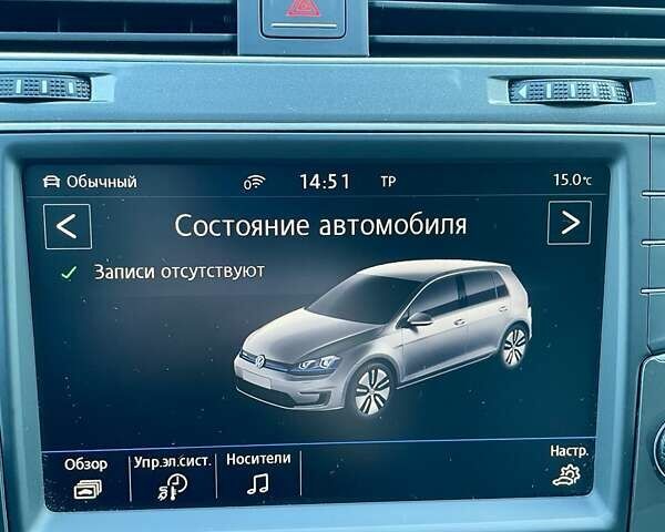 Серый Фольксваген e-Golf, объемом двигателя 0 л и пробегом 119 тыс. км за 10700 $, фото 30 на Automoto.ua