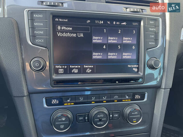 Серый Фольксваген e-Golf, объемом двигателя 0 л и пробегом 76 тыс. км за 9300 $, фото 15 на Automoto.ua