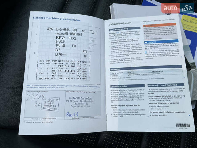 Серый Фольксваген e-Golf, объемом двигателя 0 л и пробегом 149 тыс. км за 12999 $, фото 85 на Automoto.ua