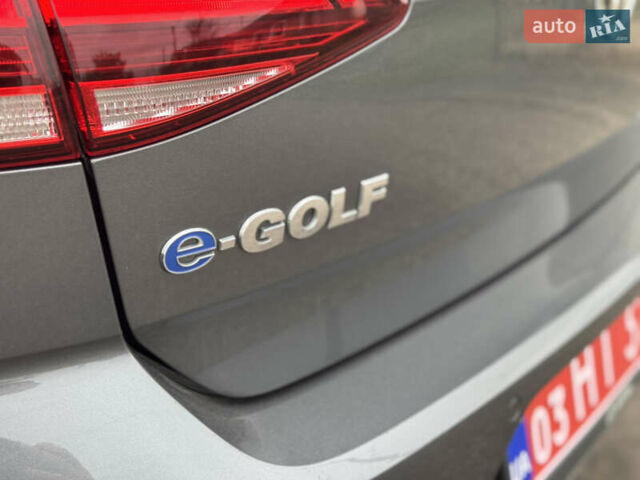 Сірий Фольксваген e-Golf, об'ємом двигуна 0 л та пробігом 200 тис. км за 11777 $, фото 11 на Automoto.ua