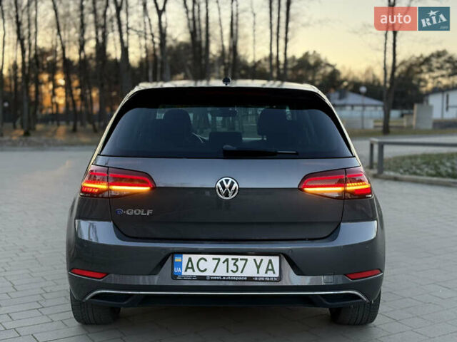 Сірий Фольксваген e-Golf, об'ємом двигуна 0 л та пробігом 112 тис. км за 15900 $, фото 79 на Automoto.ua