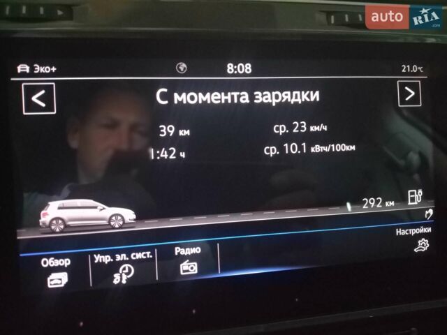Серый Фольксваген e-Golf, объемом двигателя 0 л и пробегом 142 тыс. км за 14450 $, фото 1 на Automoto.ua