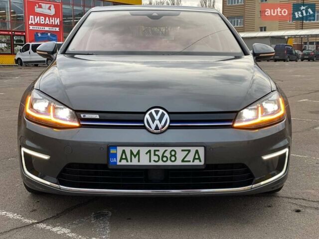 Сірий Фольксваген e-Golf, об'ємом двигуна 0 л та пробігом 127 тис. км за 15599 $, фото 19 на Automoto.ua