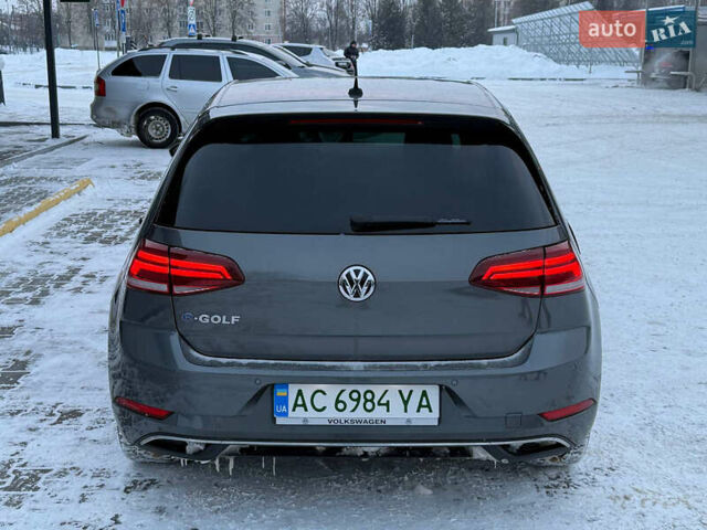 Сірий Фольксваген e-Golf, об'ємом двигуна 0 л та пробігом 133 тис. км за 13950 $, фото 7 на Automoto.ua