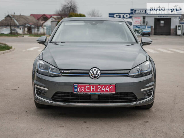 Серый Фольксваген e-Golf, объемом двигателя 0 л и пробегом 59 тыс. км за 16900 $, фото 18 на Automoto.ua