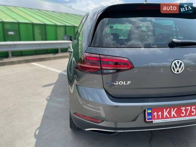 Сірий Фольксваген e-Golf, об'ємом двигуна 0 л та пробігом 123 тис. км за 12900 $, фото 12 на Automoto.ua