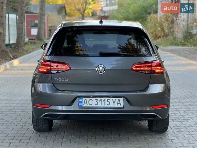 Сірий Фольксваген e-Golf, об'ємом двигуна 0 л та пробігом 141 тис. км за 13950 $, фото 6 на Automoto.ua