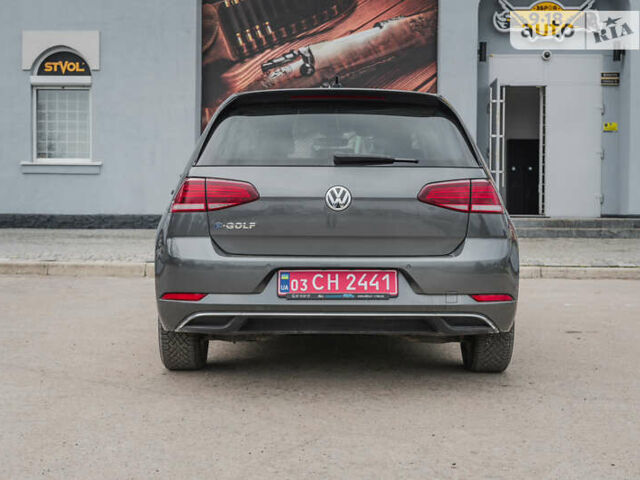 Серый Фольксваген e-Golf, объемом двигателя 0 л и пробегом 59 тыс. км за 16900 $, фото 8 на Automoto.ua