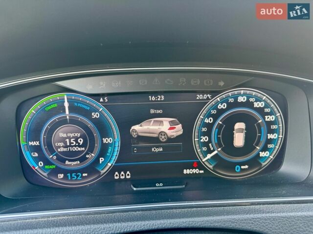 Сірий Фольксваген e-Golf, об'ємом двигуна 0 л та пробігом 88 тис. км за 14000 $, фото 19 на Automoto.ua