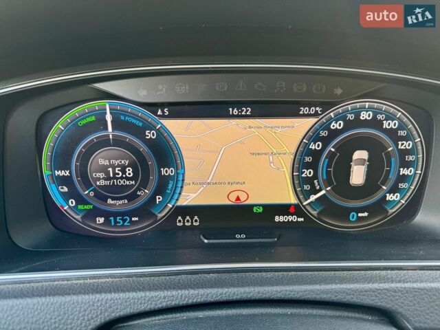 Сірий Фольксваген e-Golf, об'ємом двигуна 0 л та пробігом 88 тис. км за 14000 $, фото 20 на Automoto.ua