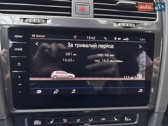 Серый Фольксваген e-Golf, объемом двигателя 0 л и пробегом 60 тыс. км за 16900 $, фото 32 на Automoto.ua