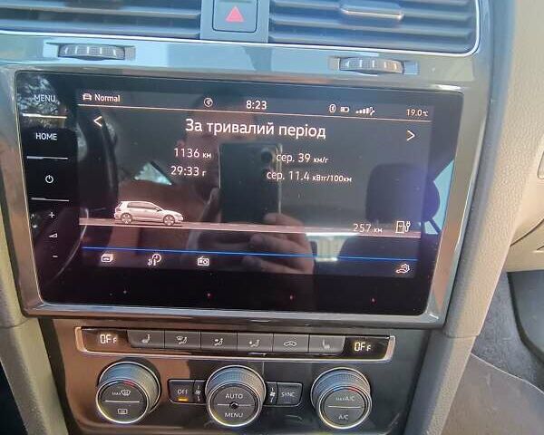 Серый Фольксваген e-Golf, объемом двигателя 0 л и пробегом 59 тыс. км за 16500 $, фото 1 на Automoto.ua