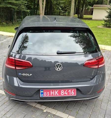 Сірий Фольксваген e-Golf, об'ємом двигуна 0 л та пробігом 81 тис. км за 15600 $, фото 3 на Automoto.ua