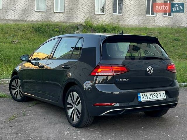 Серый Фольксваген e-Golf, объемом двигателя 0 л и пробегом 62 тыс. км за 14300 $, фото 5 на Automoto.ua