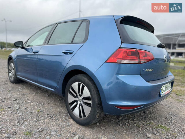 Синий Фольксваген e-Golf, объемом двигателя 0 л и пробегом 73 тыс. км за 8300 $, фото 25 на Automoto.ua