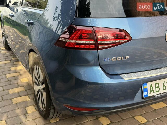 Синій Фольксваген e-Golf, об'ємом двигуна 0 л та пробігом 72 тис. км за 9500 $, фото 14 на Automoto.ua