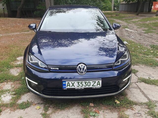 Синий Фольксваген e-Golf, объемом двигателя 0 л и пробегом 128 тыс. км за 8500 $, фото 29 на Automoto.ua