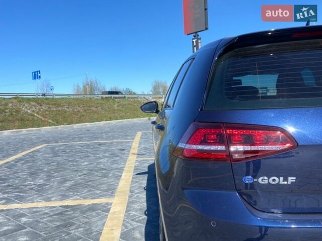 Синий Фольксваген e-Golf, объемом двигателя 0 л и пробегом 134 тыс. км за 8199 $, фото 21 на Automoto.ua