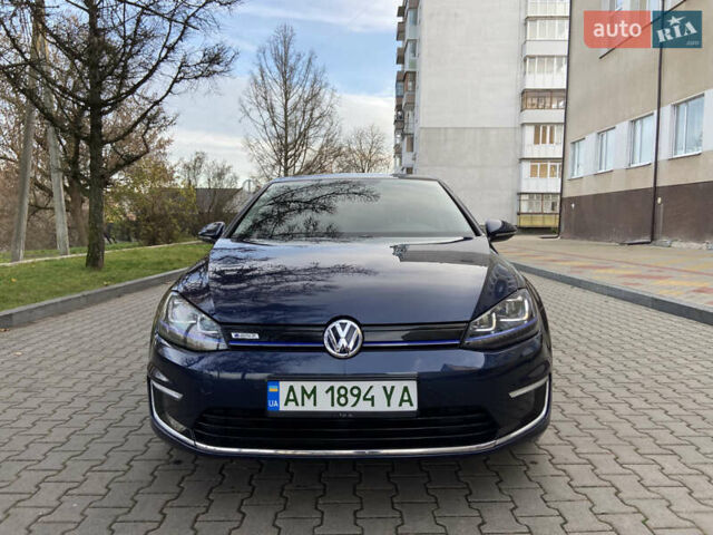 Синій Фольксваген e-Golf, об'ємом двигуна 0 л та пробігом 133 тис. км за 8250 $, фото 1 на Automoto.ua