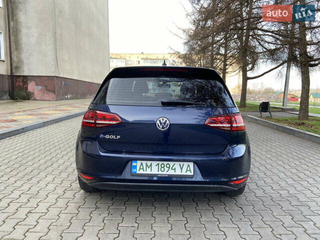 Синій Фольксваген e-Golf, об'ємом двигуна 0 л та пробігом 133 тис. км за 8250 $, фото 11 на Automoto.ua