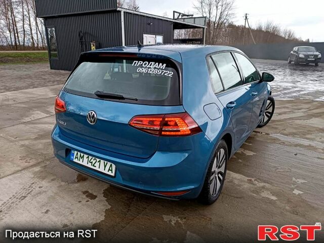 Синій Фольксваген e-Golf, об'ємом двигуна 0 л та пробігом 89 тис. км за 11600 $, фото 3 на Automoto.ua