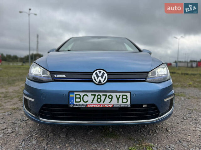 Синий Фольксваген e-Golf, объемом двигателя 0 л и пробегом 73 тыс. км за 8300 $, фото 2 на Automoto.ua