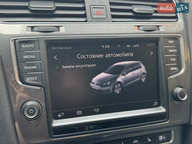 Синій Фольксваген e-Golf, об'ємом двигуна 0 л та пробігом 72 тис. км за 9500 $, фото 34 на Automoto.ua