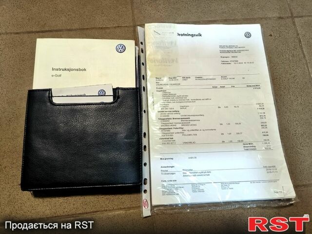 Синий Фольксваген e-Golf, объемом двигателя 0.12 л и пробегом 117 тыс. км за 10700 $, фото 12 на Automoto.ua