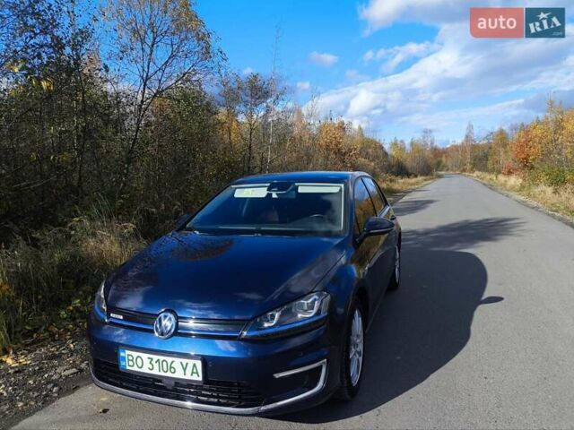 Синий Фольксваген e-Golf, объемом двигателя 0 л и пробегом 125 тыс. км за 8200 $, фото 12 на Automoto.ua