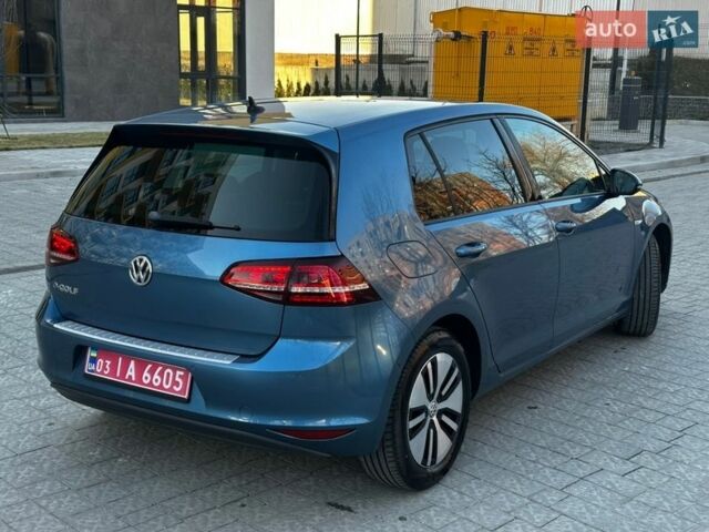 Синий Фольксваген e-Golf, объемом двигателя 0 л и пробегом 130 тыс. км за 7999 $, фото 9 на Automoto.ua