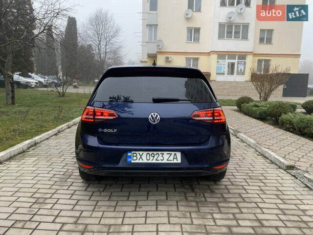 Синий Фольксваген e-Golf, объемом двигателя 0 л и пробегом 124 тыс. км за 8900 $, фото 6 на Automoto.ua