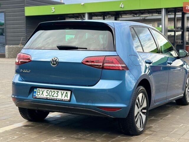 Синий Фольксваген e-Golf, объемом двигателя 0 л и пробегом 123 тыс. км за 9300 $, фото 13 на Automoto.ua