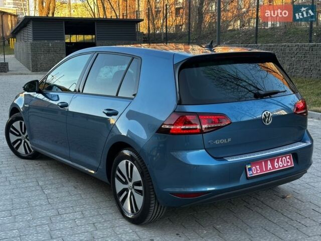 Синий Фольксваген e-Golf, объемом двигателя 0 л и пробегом 130 тыс. км за 7999 $, фото 18 на Automoto.ua