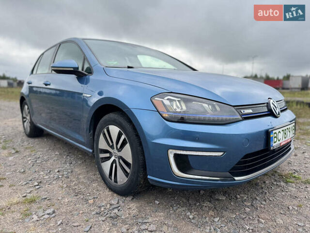 Синий Фольксваген e-Golf, объемом двигателя 0 л и пробегом 73 тыс. км за 8300 $, фото 7 на Automoto.ua