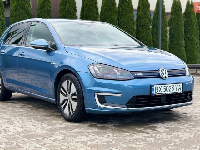 Синий Фольксваген e-Golf, объемом двигателя 0 л и пробегом 123 тыс. км за 9300 $, фото 23 на Automoto.ua