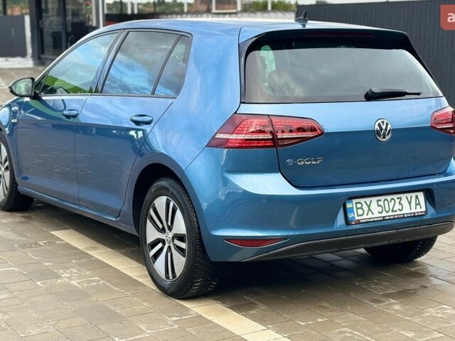 Синий Фольксваген e-Golf, объемом двигателя 0 л и пробегом 123 тыс. км за 9300 $, фото 8 на Automoto.ua
