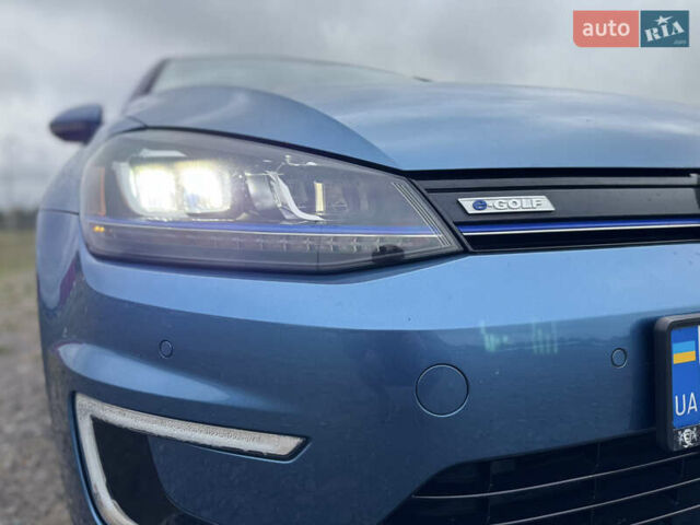 Синий Фольксваген e-Golf, объемом двигателя 0 л и пробегом 73 тыс. км за 8300 $, фото 5 на Automoto.ua