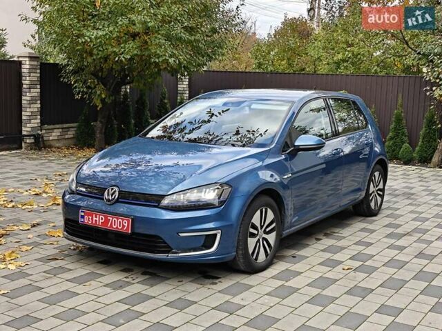 Синий Фольксваген e-Golf, объемом двигателя 0 л и пробегом 109 тыс. км за 8750 $, фото 1 на Automoto.ua