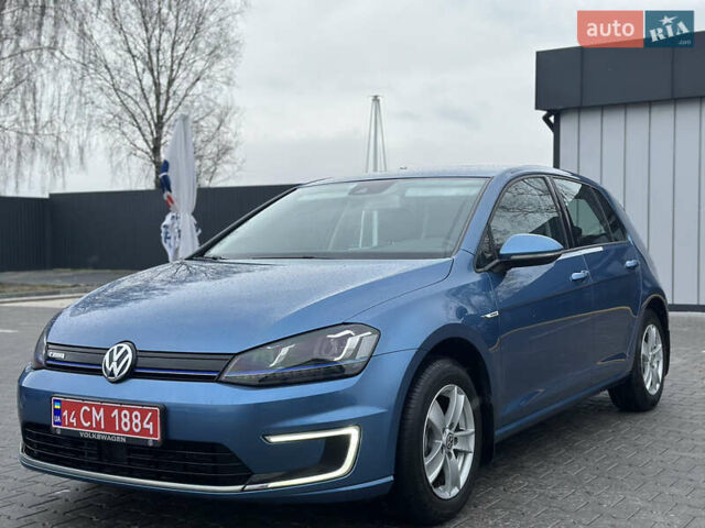 Синий Фольксваген e-Golf, объемом двигателя 0 л и пробегом 168 тыс. км за 7350 $, фото 10 на Automoto.ua