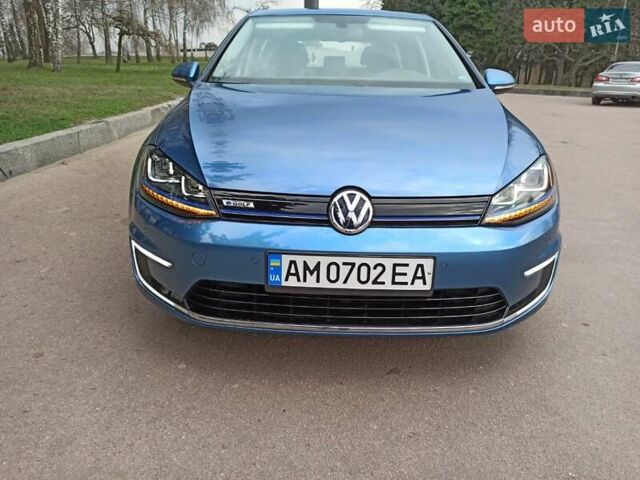 Синій Фольксваген e-Golf, об'ємом двигуна 0 л та пробігом 122 тис. км за 9300 $, фото 21 на Automoto.ua