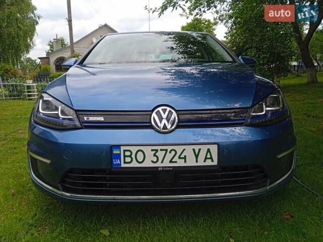 Синій Фольксваген e-Golf, об'ємом двигуна 0 л та пробігом 127 тис. км за 8600 $, фото 7 на Automoto.ua
