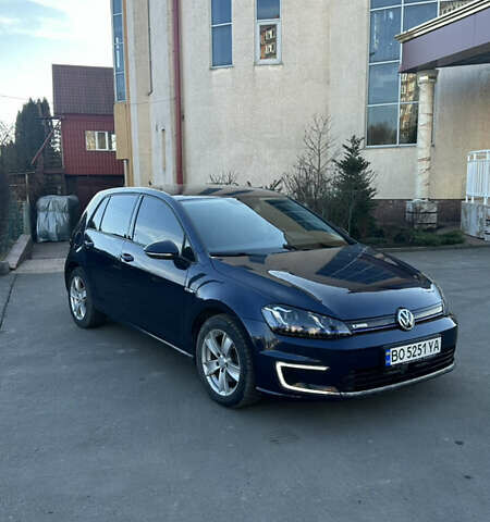 Синий Фольксваген e-Golf, объемом двигателя 0 л и пробегом 90 тыс. км за 9150 $, фото 1 на Automoto.ua