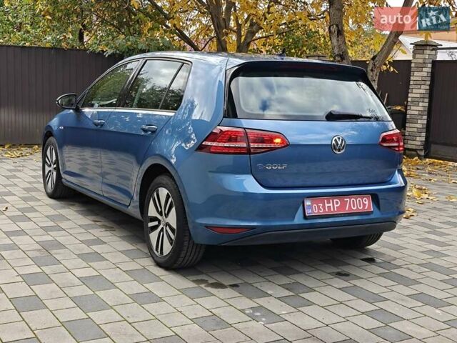 Синий Фольксваген e-Golf, объемом двигателя 0 л и пробегом 109 тыс. км за 8750 $, фото 11 на Automoto.ua