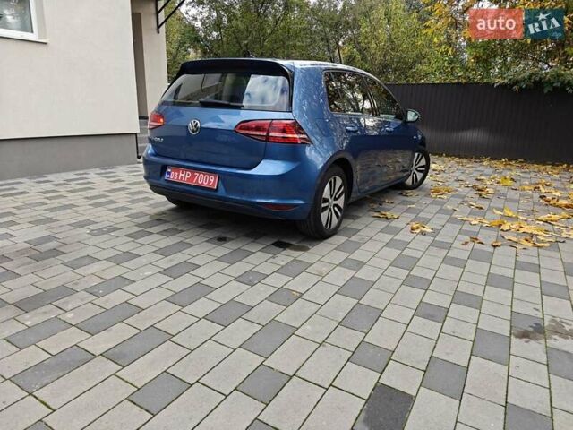 Синий Фольксваген e-Golf, объемом двигателя 0 л и пробегом 109 тыс. км за 8750 $, фото 13 на Automoto.ua