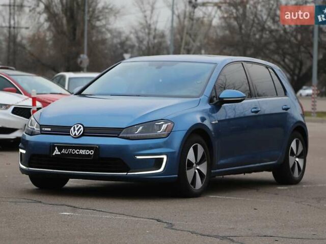 Синий Фольксваген e-Golf, объемом двигателя 0 л и пробегом 96 тыс. км за 9900 $, фото 2 на Automoto.ua