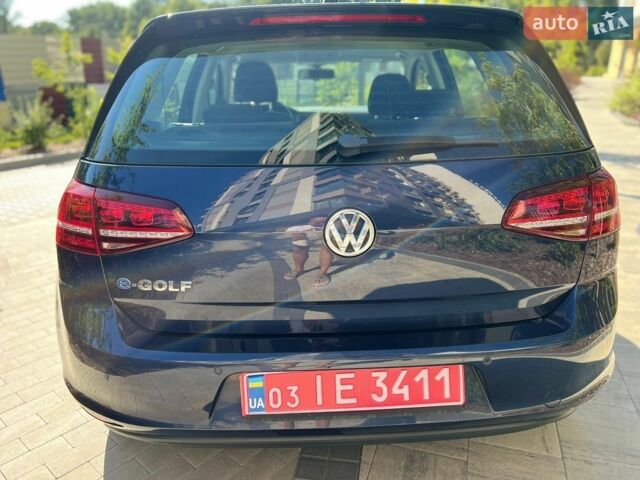 Синій Фольксваген e-Golf, об'ємом двигуна 0 л та пробігом 103 тис. км за 8600 $, фото 16 на Automoto.ua